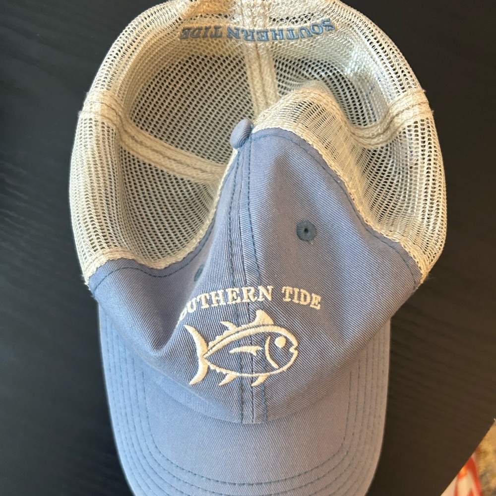 Blue Southern Tide SnapBack Hat